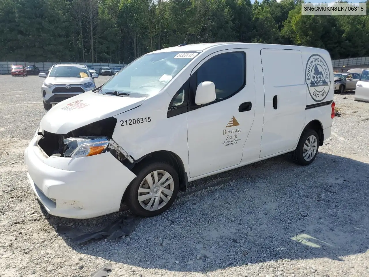 2020 Nissan Nv200 2.5S VIN: 3N6CM0KN8LK706315 Lot: 64399115