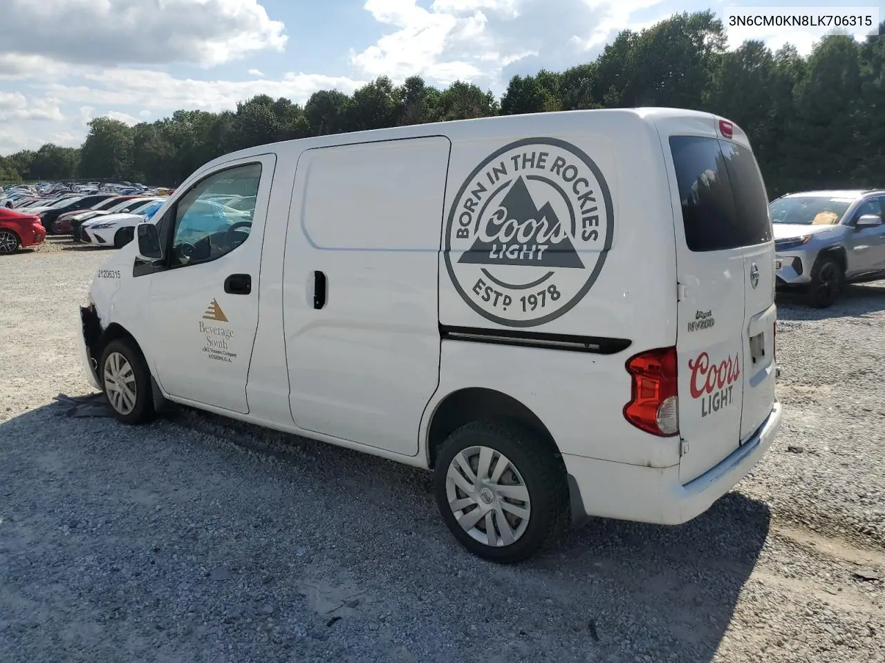 2020 Nissan Nv200 2.5S VIN: 3N6CM0KN8LK706315 Lot: 64399115