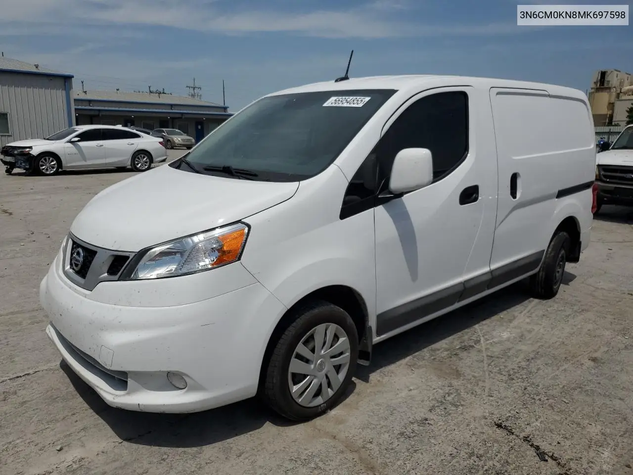 2021 Nissan Nv200 2.5S VIN: 3N6CM0KN8MK697598 Lot: 56954855