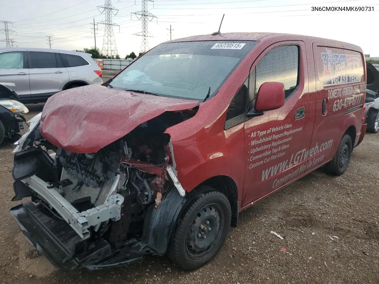 2021 Nissan Nv200 2.5S VIN: 3N6CM0KN4MK690731 Lot: 65220515