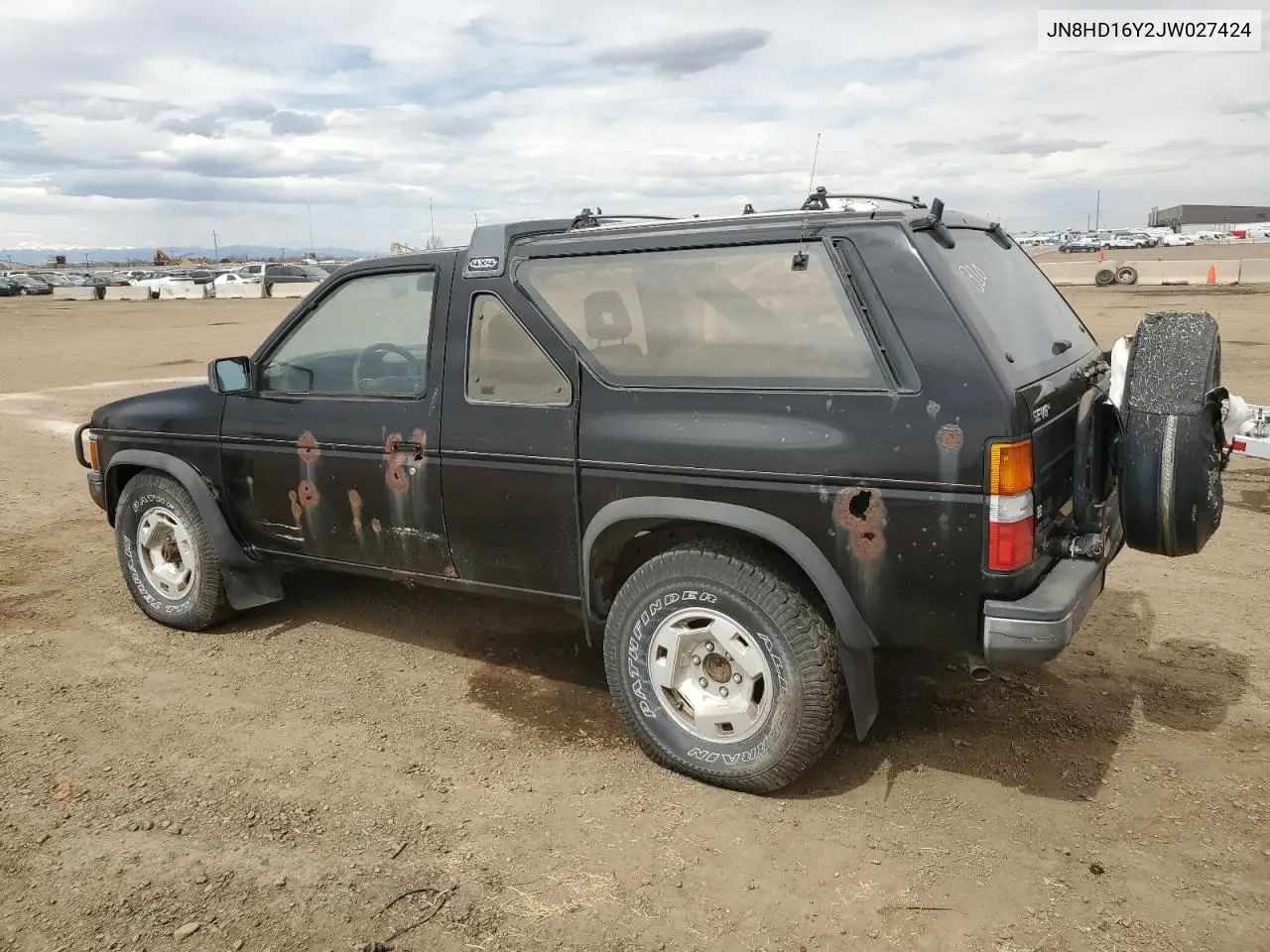 1988 Nissan Pathfinder VIN: JN8HD16Y2JW027424 Lot: 51504085