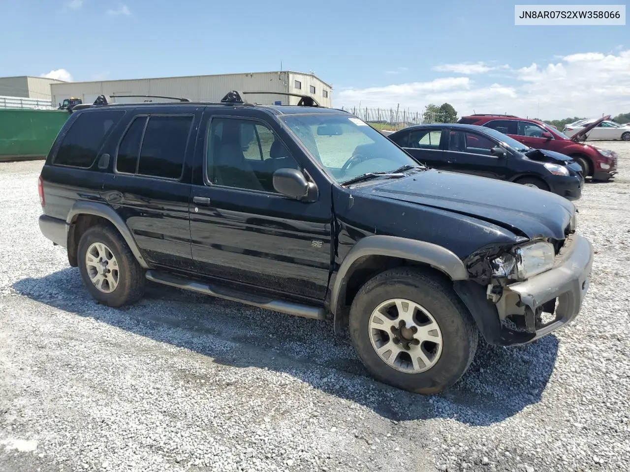 1999 Nissan Pathfinder Le VIN: JN8AR07S2XW358066 Lot: 55809855