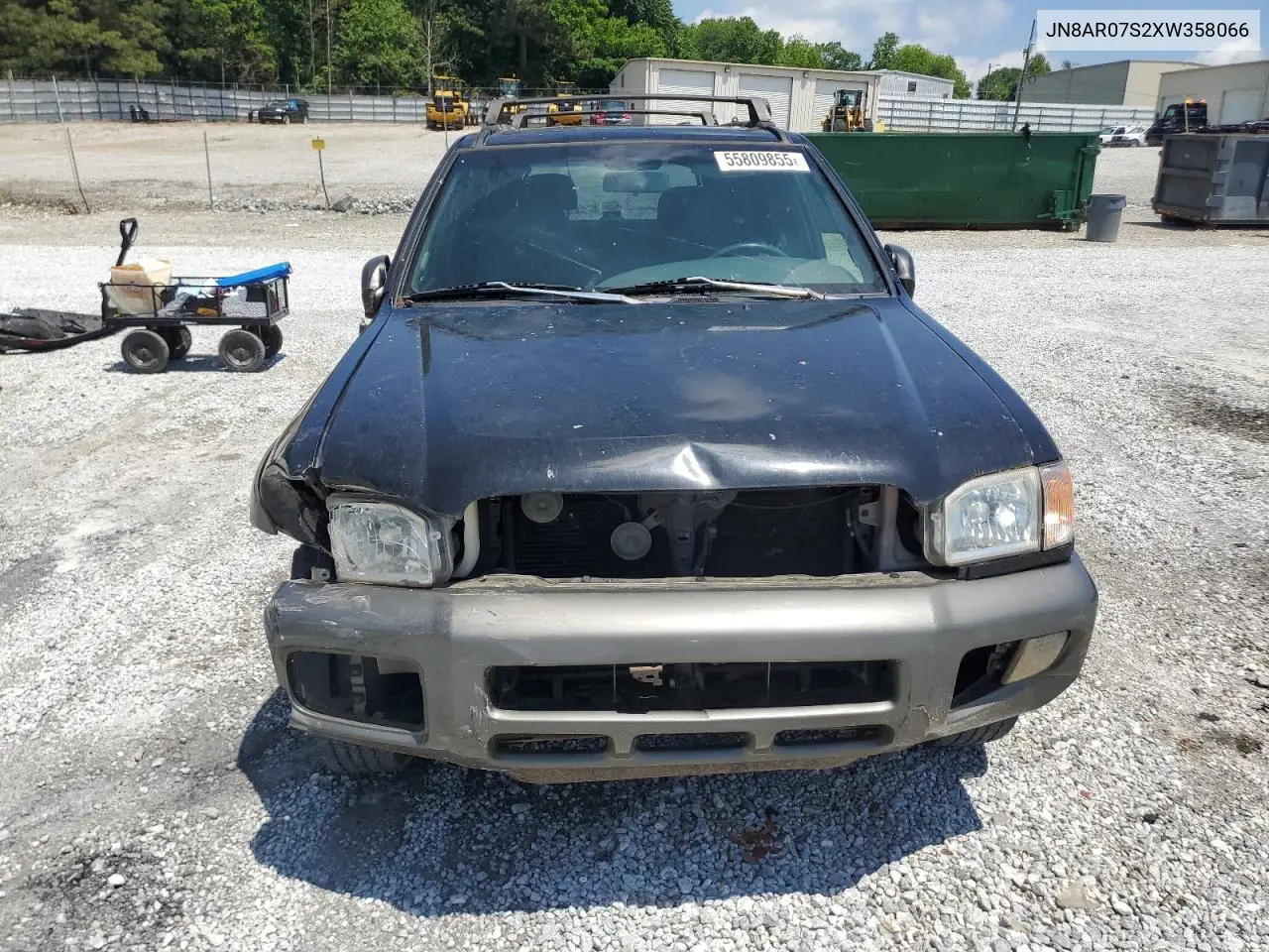 1999 Nissan Pathfinder Le VIN: JN8AR07S2XW358066 Lot: 55809855
