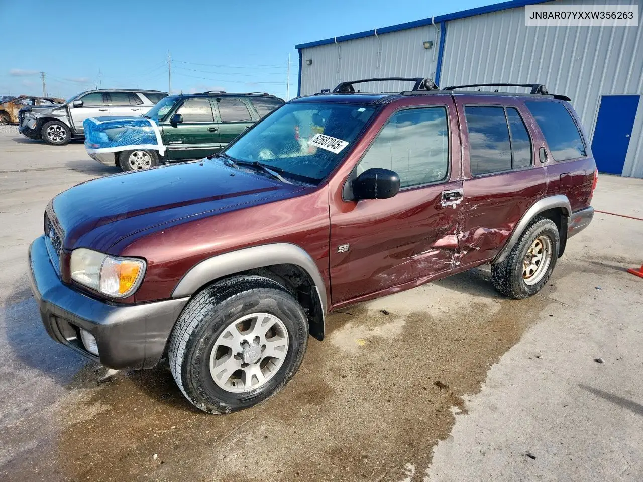 1999 Nissan Pathfinder Le VIN: JN8AR07YXXW356263 Lot: 62687045