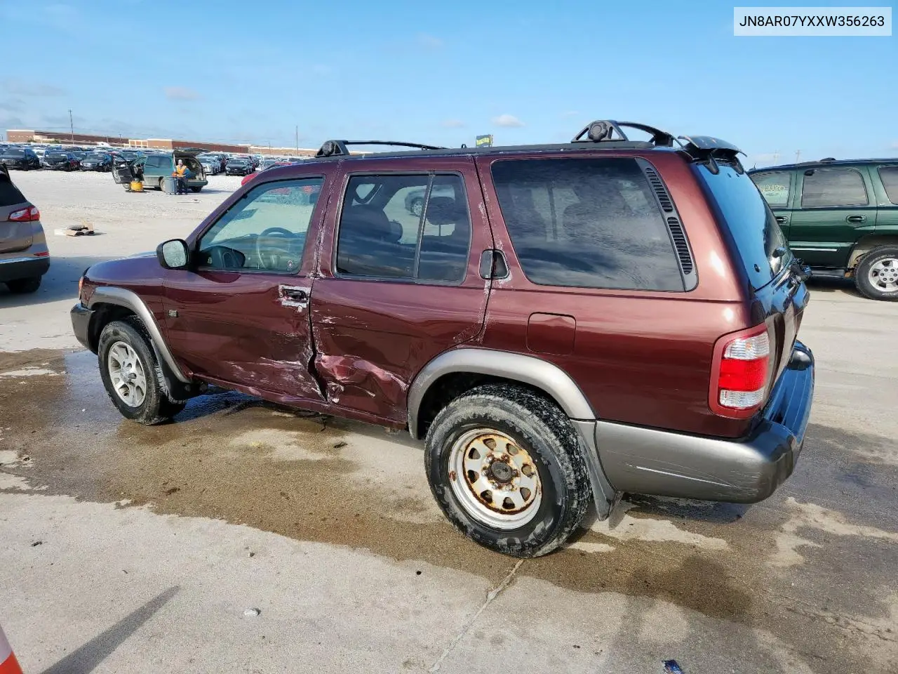 1999 Nissan Pathfinder Le VIN: JN8AR07YXXW356263 Lot: 62687045