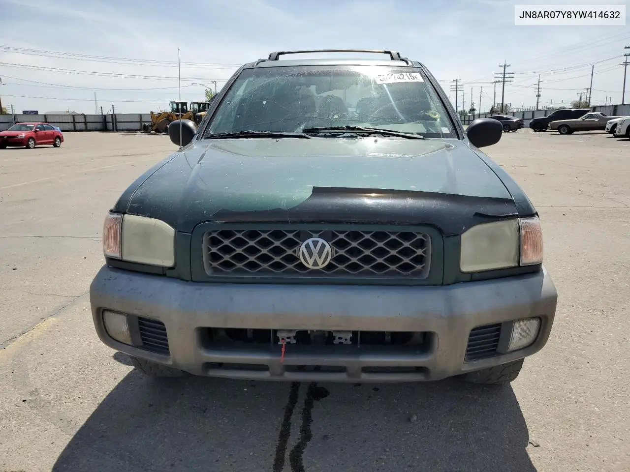 2000 Nissan Pathfinder Le VIN: JN8AR07Y8YW414632 Lot: 56224215