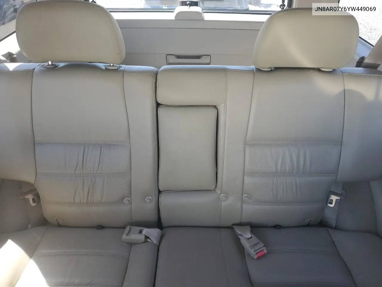 2000 Nissan Pathfinder Le VIN: JN8AR07Y6YW449069 Lot: 63766975