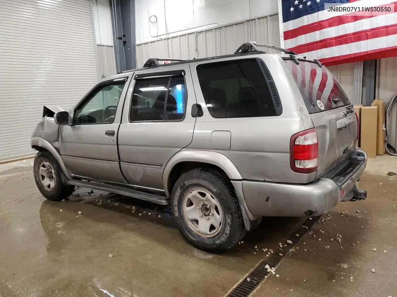 2001 Nissan Pathfinder Le VIN: JN8DR07Y11W530550 Lot: 56111345
