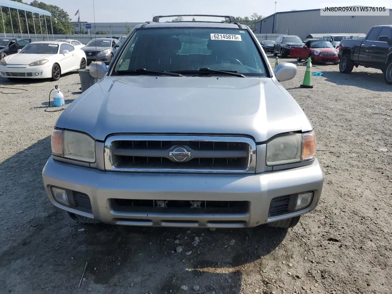 2001 Nissan Pathfinder Le VIN: JN8DR09X61W576105 Lot: 62145875