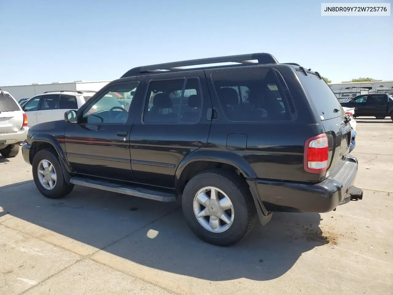 2002 Nissan Pathfinder Le VIN: JN8DR09Y72W725776 Lot: 52129135