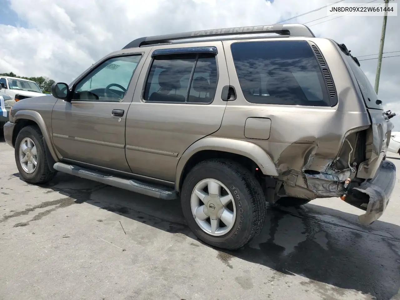 2002 Nissan Pathfinder Le VIN: JN8DR09X22W661444 Lot: 58790165