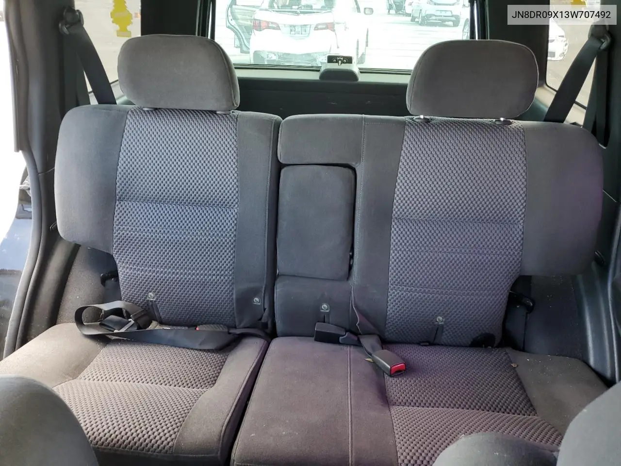 2003 Nissan Pathfinder Le VIN: JN8DR09X13W707492 Lot: 60746795