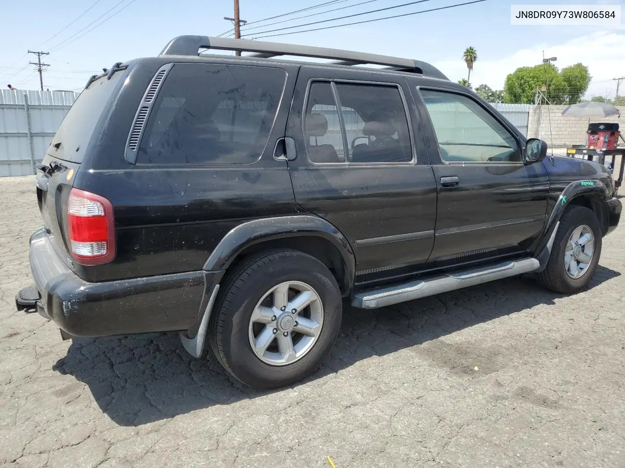 2003 Nissan Pathfinder Le VIN: JN8DR09Y73W806584 Lot: 61844655