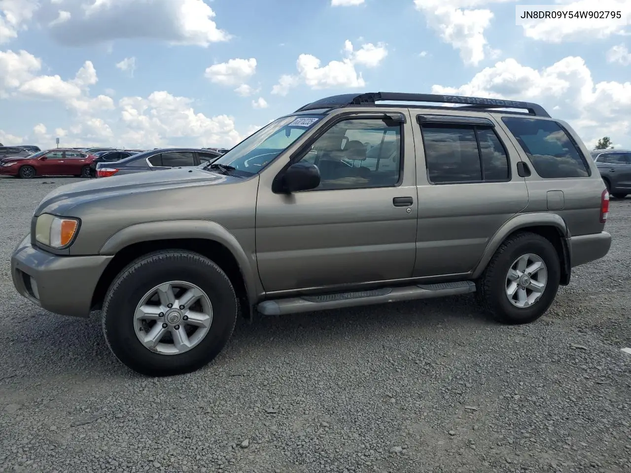 2004 Nissan Pathfinder Le VIN: JN8DR09Y54W902795 Lot: 63010235