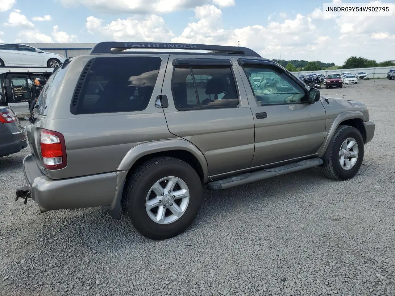 2004 Nissan Pathfinder Le VIN: JN8DR09Y54W902795 Lot: 63010235