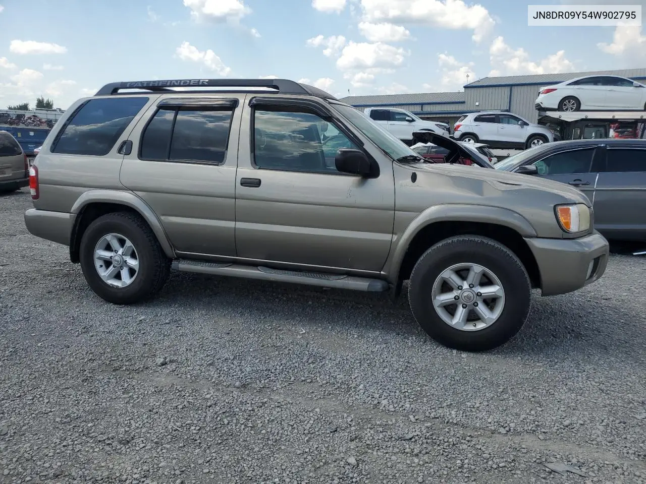 2004 Nissan Pathfinder Le VIN: JN8DR09Y54W902795 Lot: 63010235