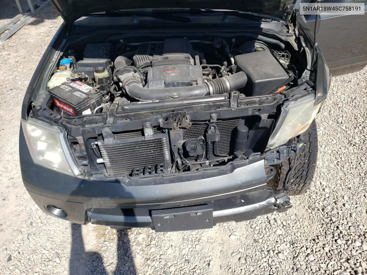 2005 Nissan Pathfinder Le VIN: 5N1AR18W45C758191 Lot: 52983865
