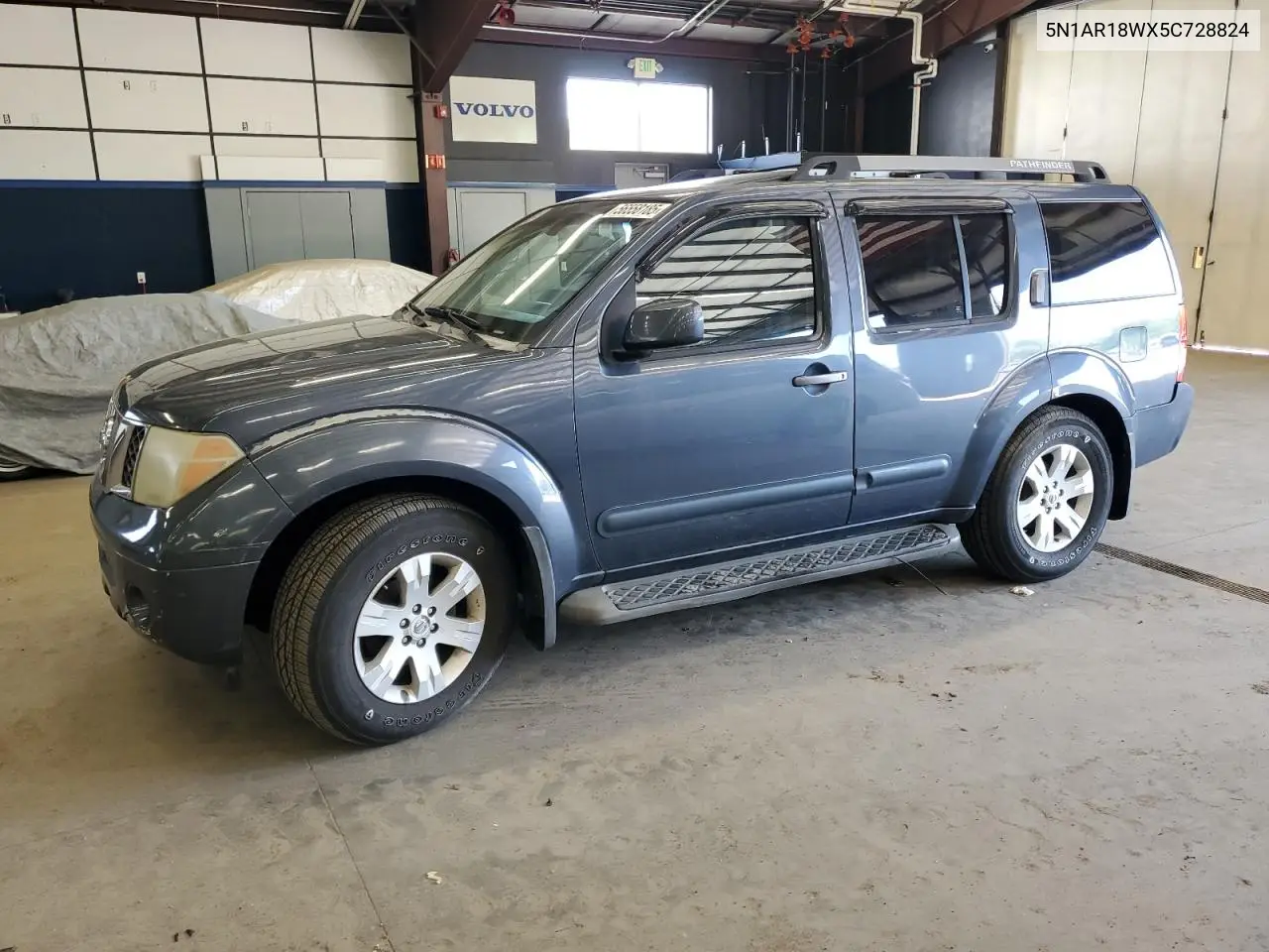 2005 Nissan Pathfinder Le VIN: 5N1AR18WX5C728824 Lot: 56558185