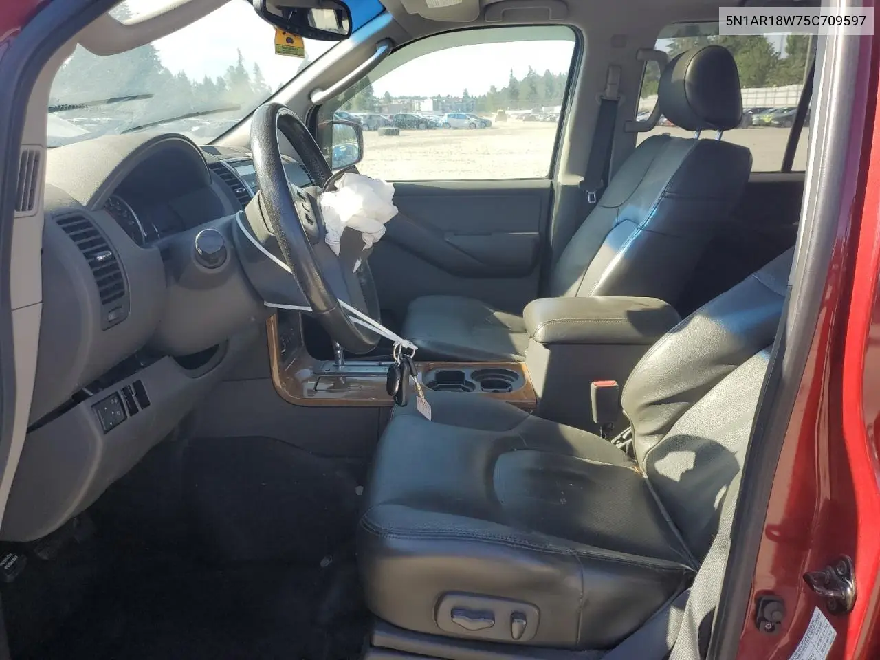 2005 Nissan Pathfinder Le VIN: 5N1AR18W75C709597 Lot: 63061585