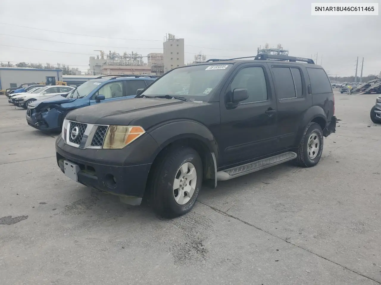 2006 Nissan Pathfinder Le VIN: 5N1AR18U46C611465 Lot: 46185695