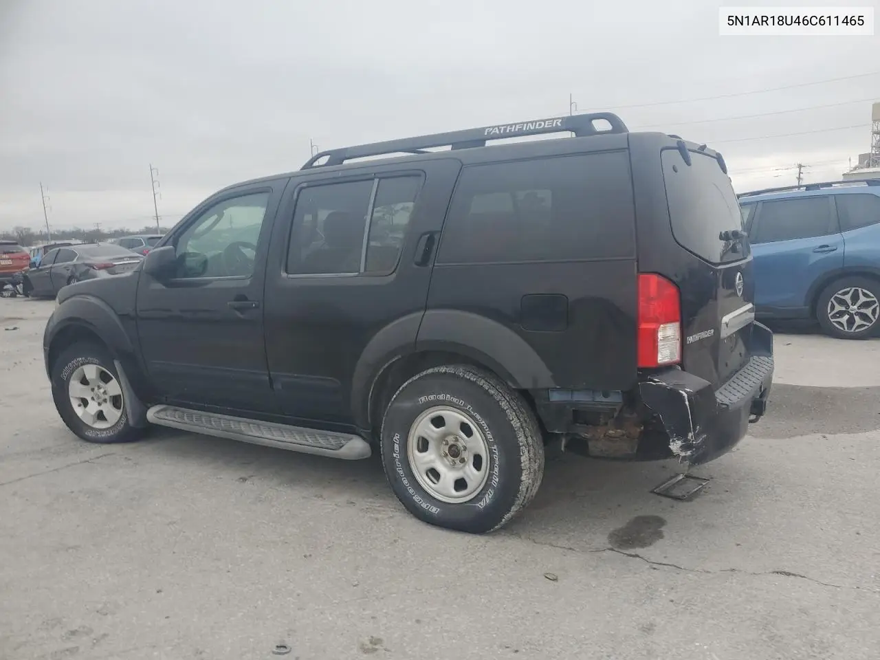 2006 Nissan Pathfinder Le VIN: 5N1AR18U46C611465 Lot: 46185695