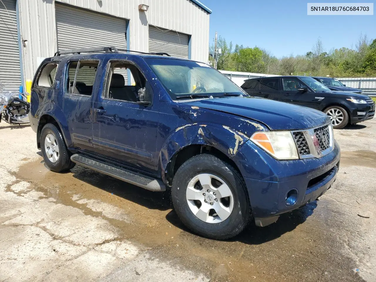 2006 Nissan Pathfinder Le VIN: 5N1AR18U76C684703 Lot: 52204475