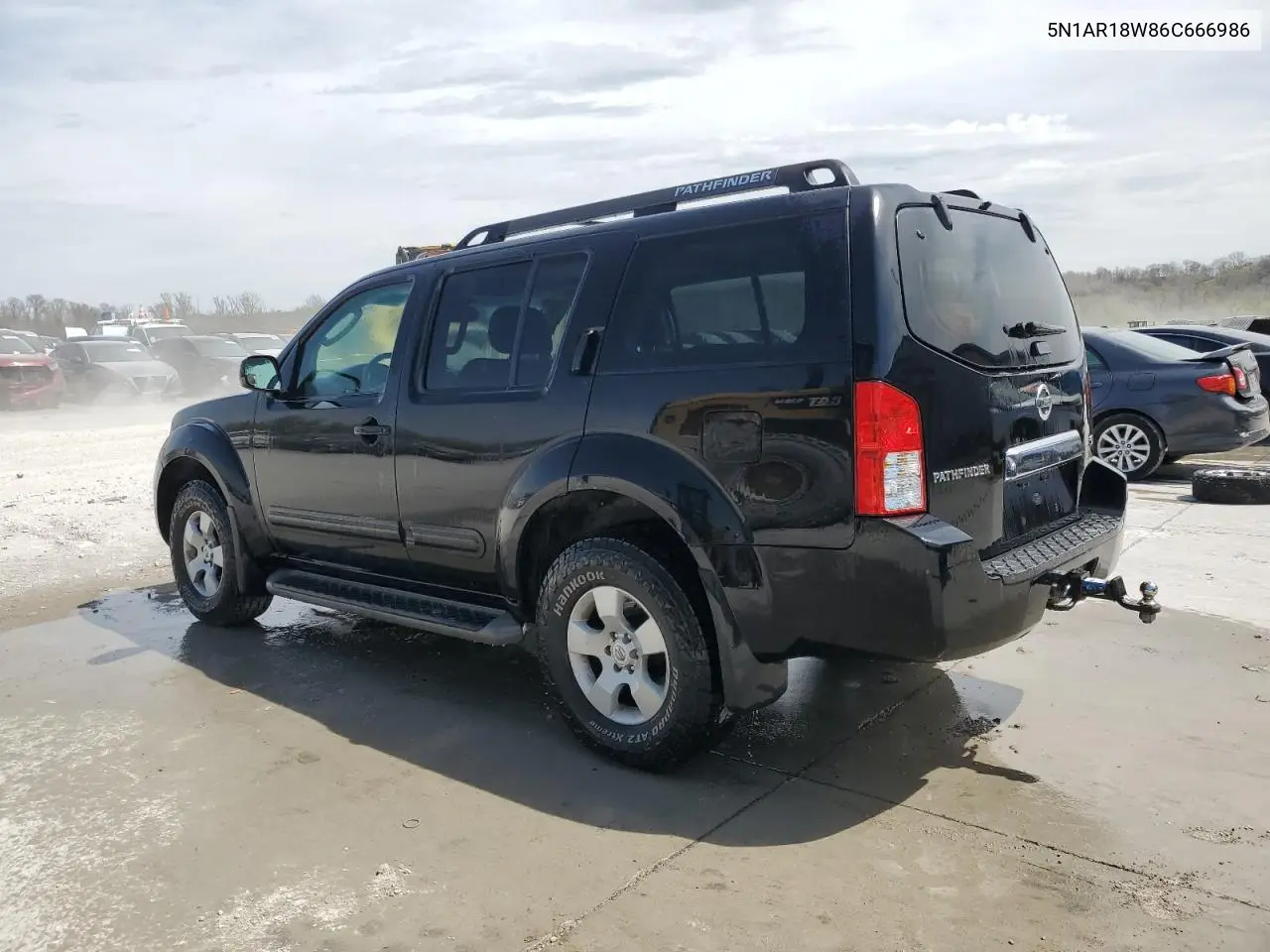 2006 Nissan Pathfinder Le VIN: 5N1AR18W86C666986 Lot: 52340425