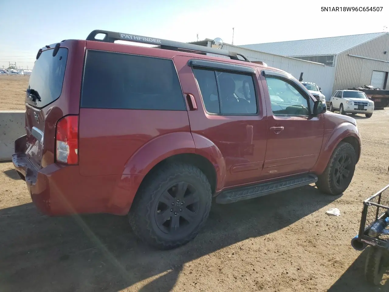 2006 Nissan Pathfinder Le VIN: 5N1AR18W96C654507 Lot: 56379285