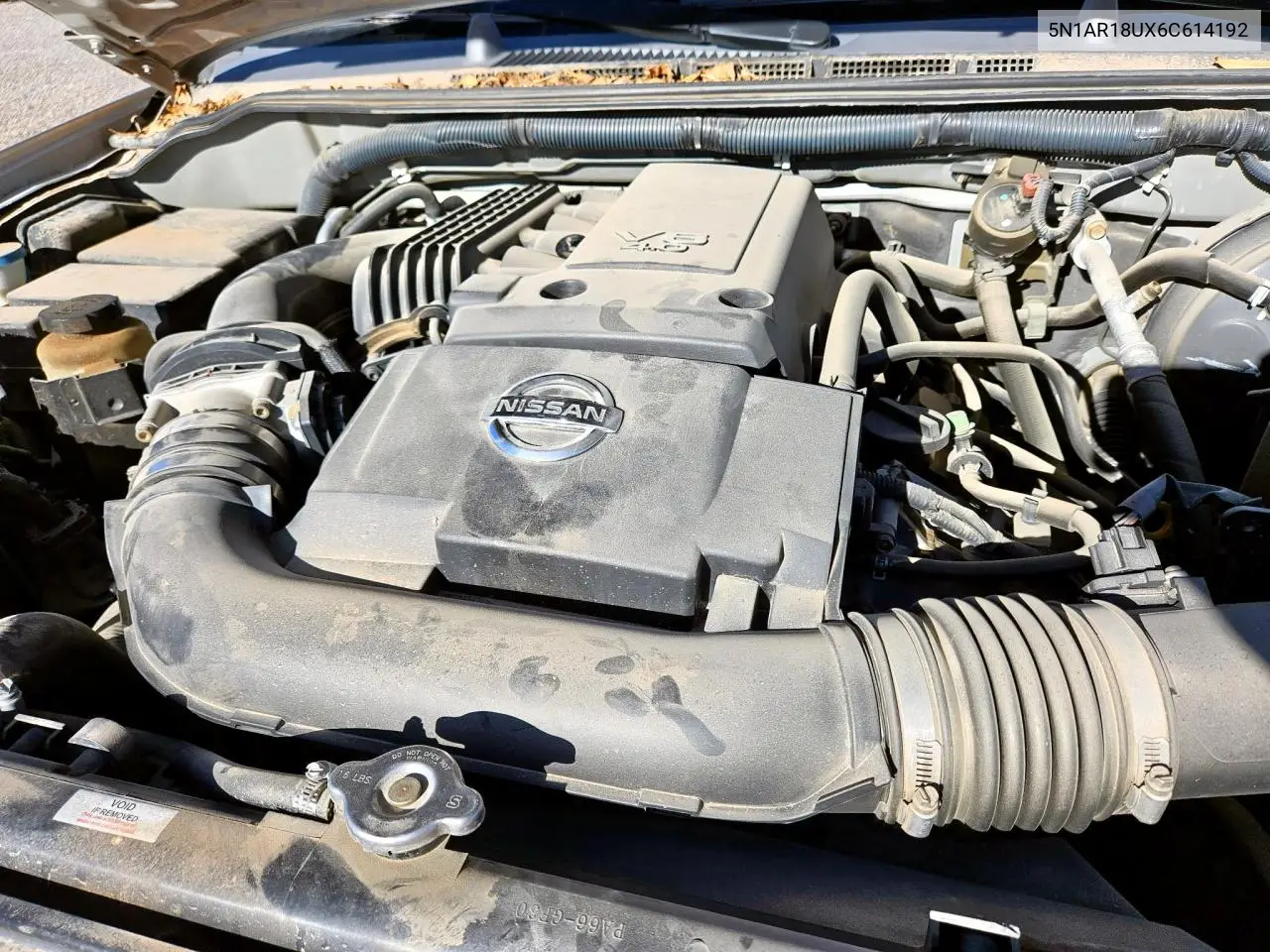2006 Nissan Pathfinder Le VIN: 5N1AR18UX6C614192 Lot: 57297825