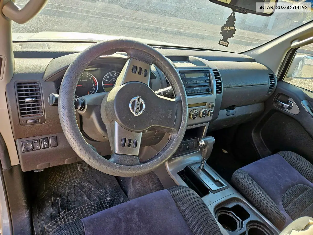 2006 Nissan Pathfinder Le VIN: 5N1AR18UX6C614192 Lot: 57297825