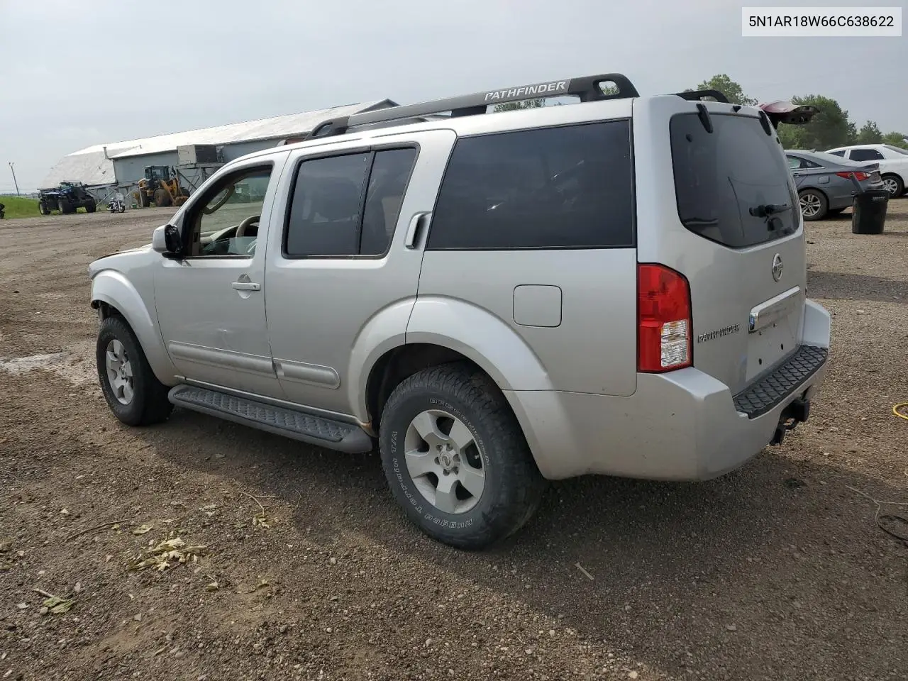 2006 Nissan Pathfinder Le VIN: 5N1AR18W66C638622 Lot: 61448055