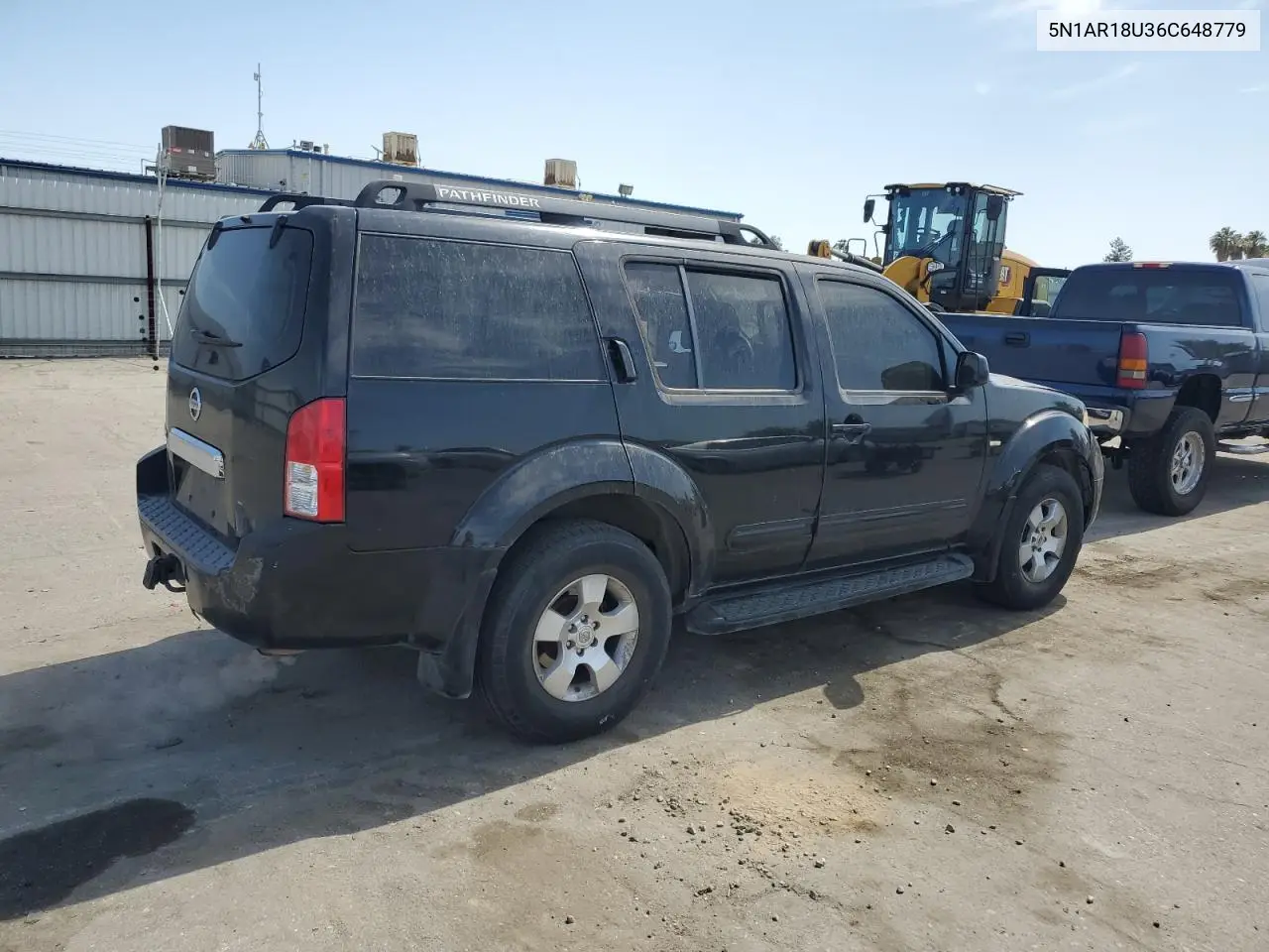 2006 Nissan Pathfinder Le VIN: 5N1AR18U36C648779 Lot: 62191105