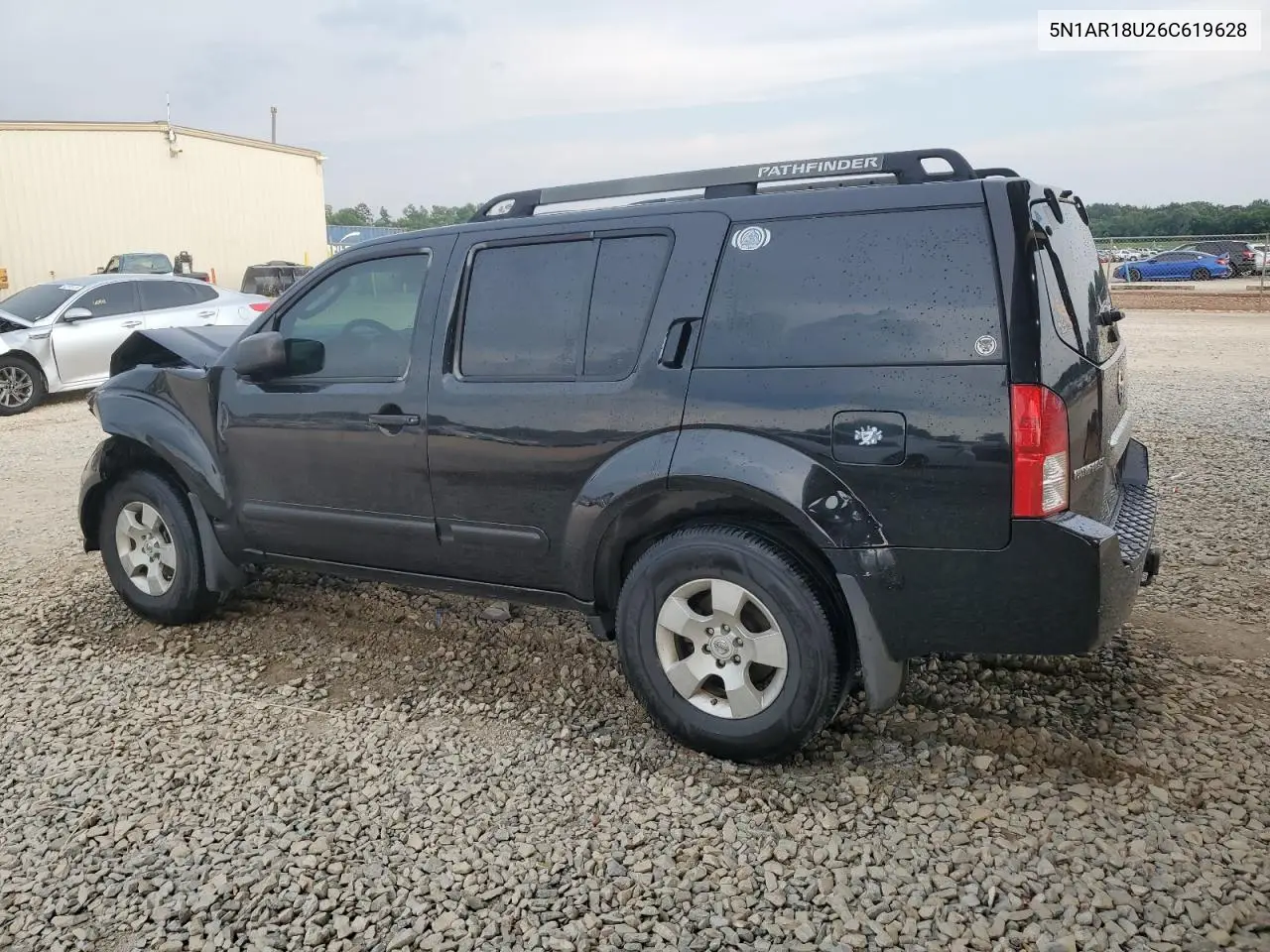 2006 Nissan Pathfinder Le VIN: 5N1AR18U26C619628 Lot: 62259735