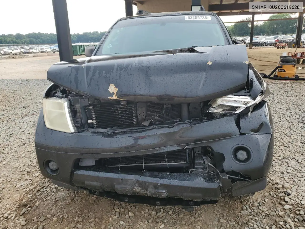 2006 Nissan Pathfinder Le VIN: 5N1AR18U26C619628 Lot: 62259735