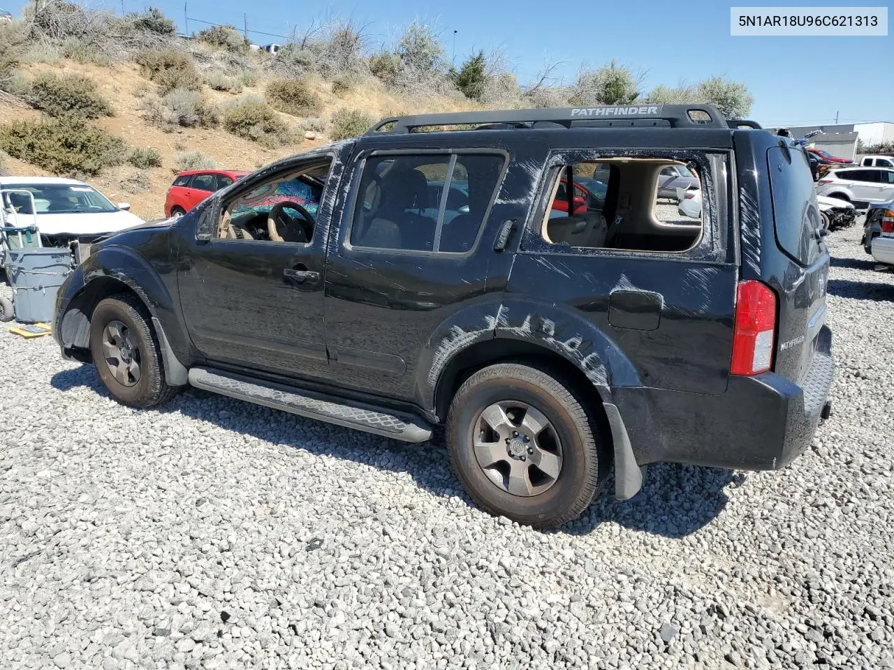 2006 Nissan Pathfinder Le VIN: 5N1AR18U96C621313 Lot: 62499145