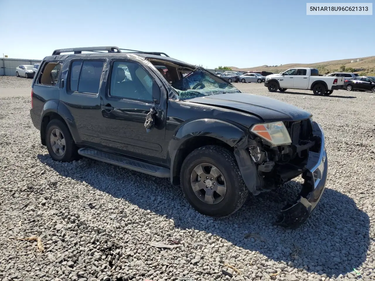 2006 Nissan Pathfinder Le VIN: 5N1AR18U96C621313 Lot: 62499145