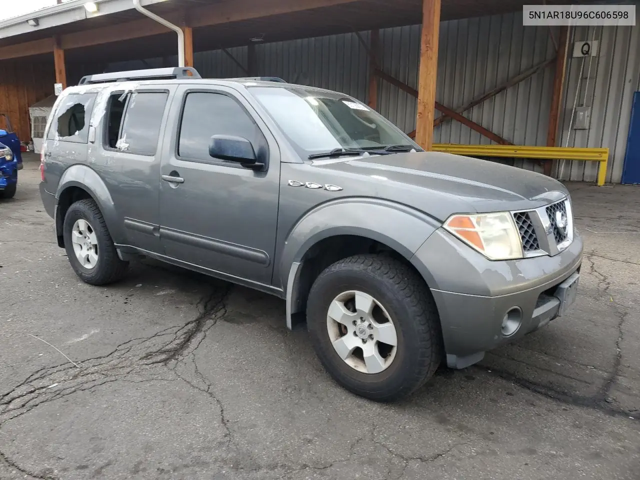 2006 Nissan Pathfinder Le VIN: 5N1AR18U96C606598 Lot: 63106835
