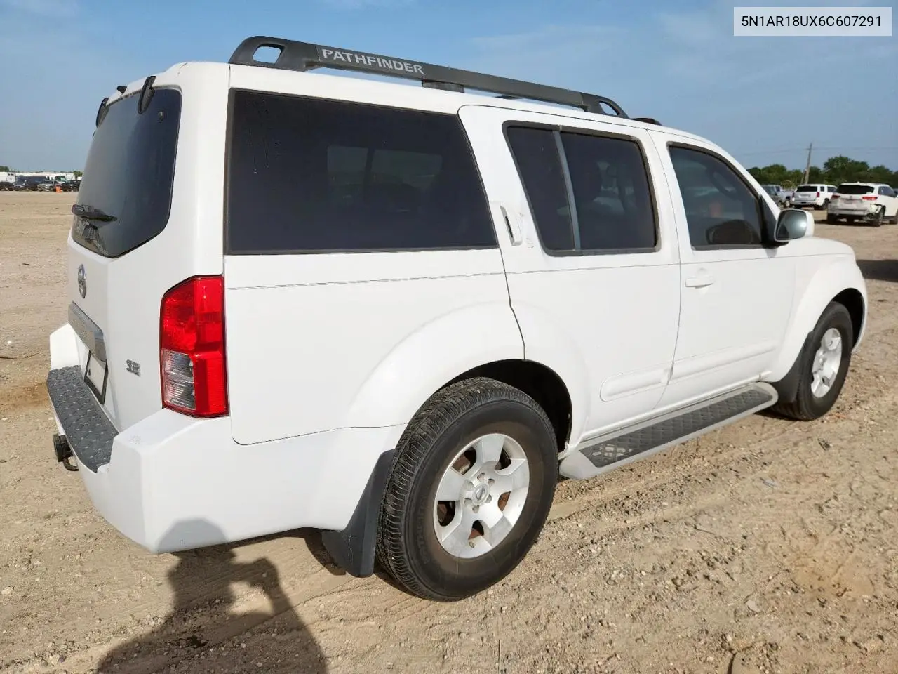 2006 Nissan Pathfinder Le VIN: 5N1AR18UX6C607291 Lot: 63155525