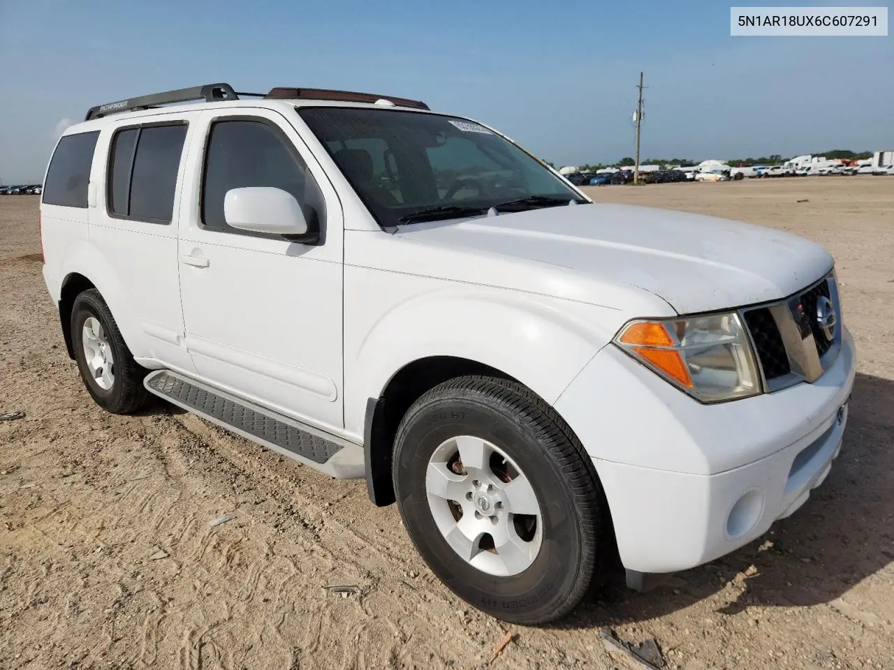2006 Nissan Pathfinder Le VIN: 5N1AR18UX6C607291 Lot: 63155525