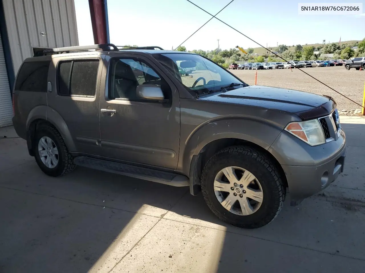 2006 Nissan Pathfinder Le VIN: 5N1AR18W76C672066 Lot: 63267425