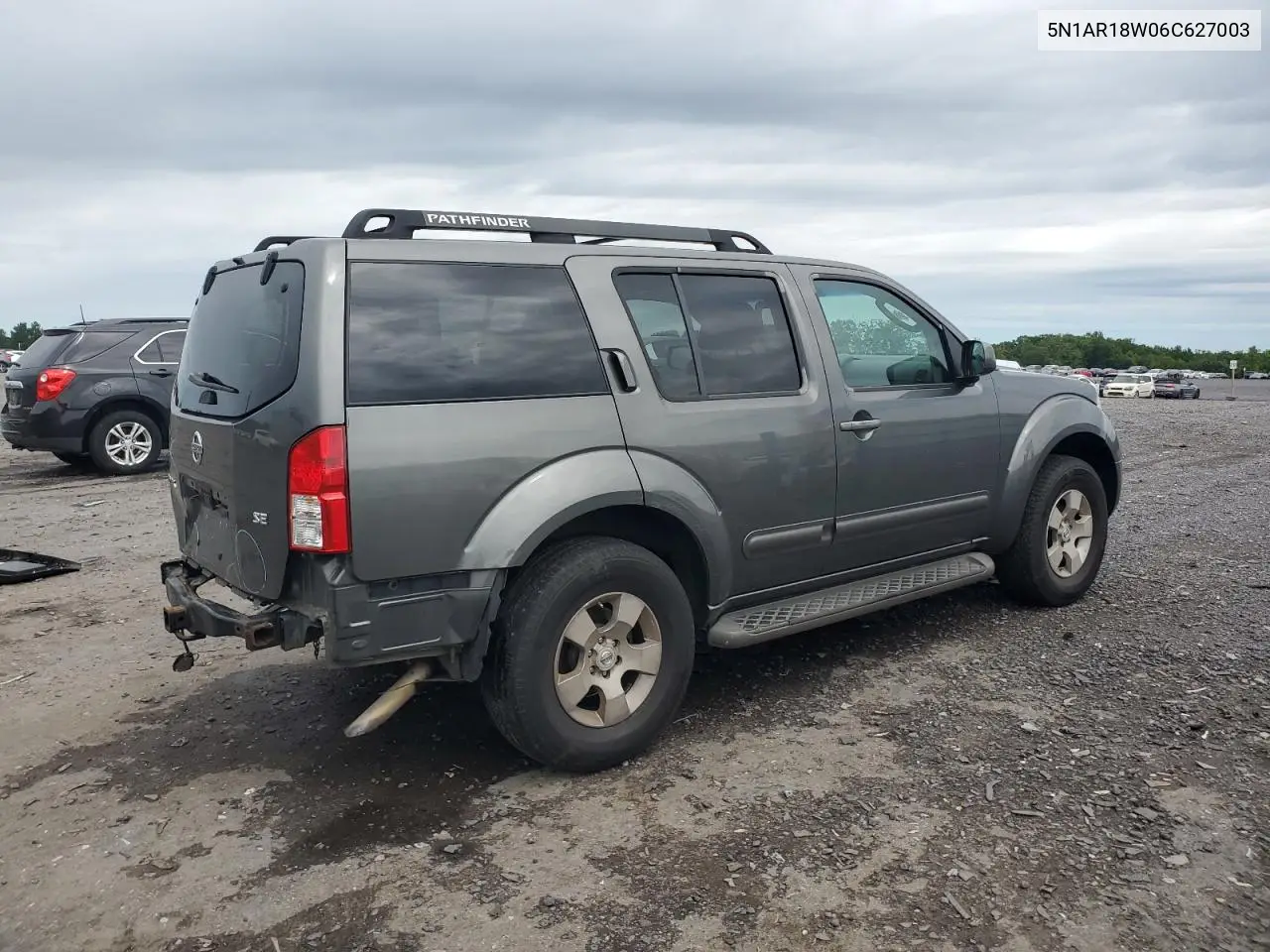 2006 Nissan Pathfinder Le VIN: 5N1AR18W06C627003 Lot: 63291225