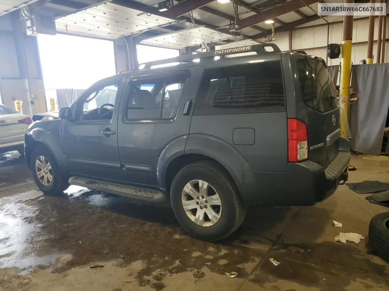 2006 Nissan Pathfinder Le VIN: 5N1AR18W66C667683 Lot: 65810735