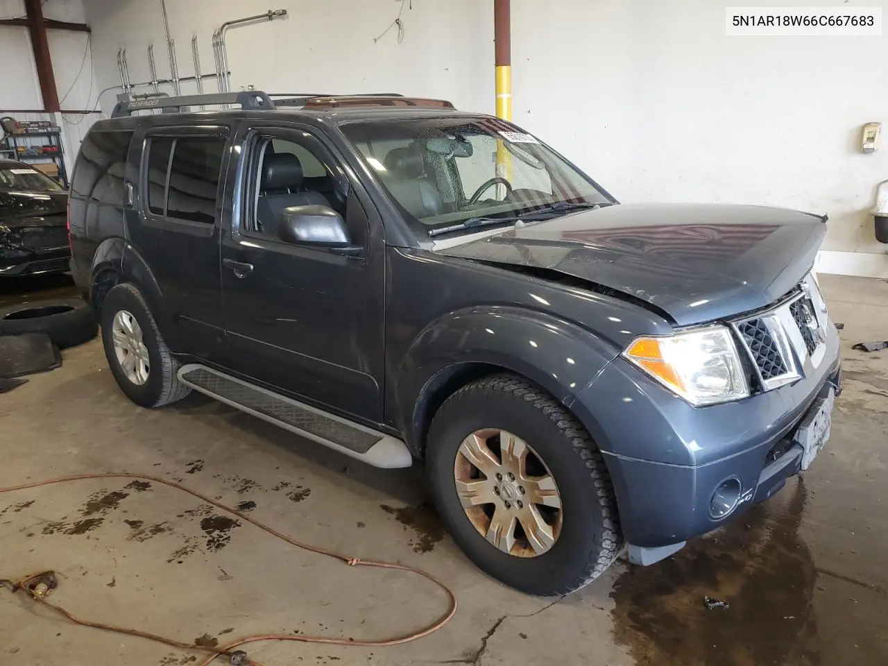 2006 Nissan Pathfinder Le VIN: 5N1AR18W66C667683 Lot: 65810735