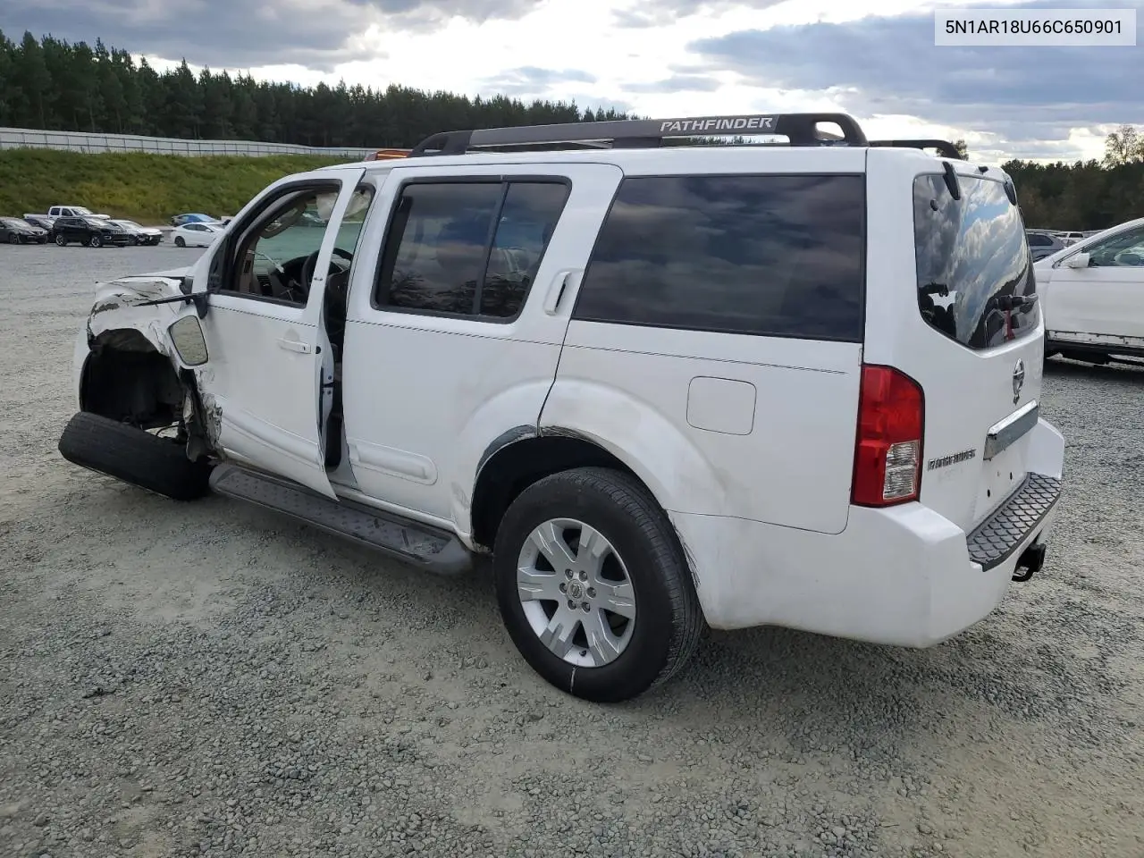 2006 Nissan Pathfinder Le VIN: 5N1AR18U66C650901 Lot: 76098494