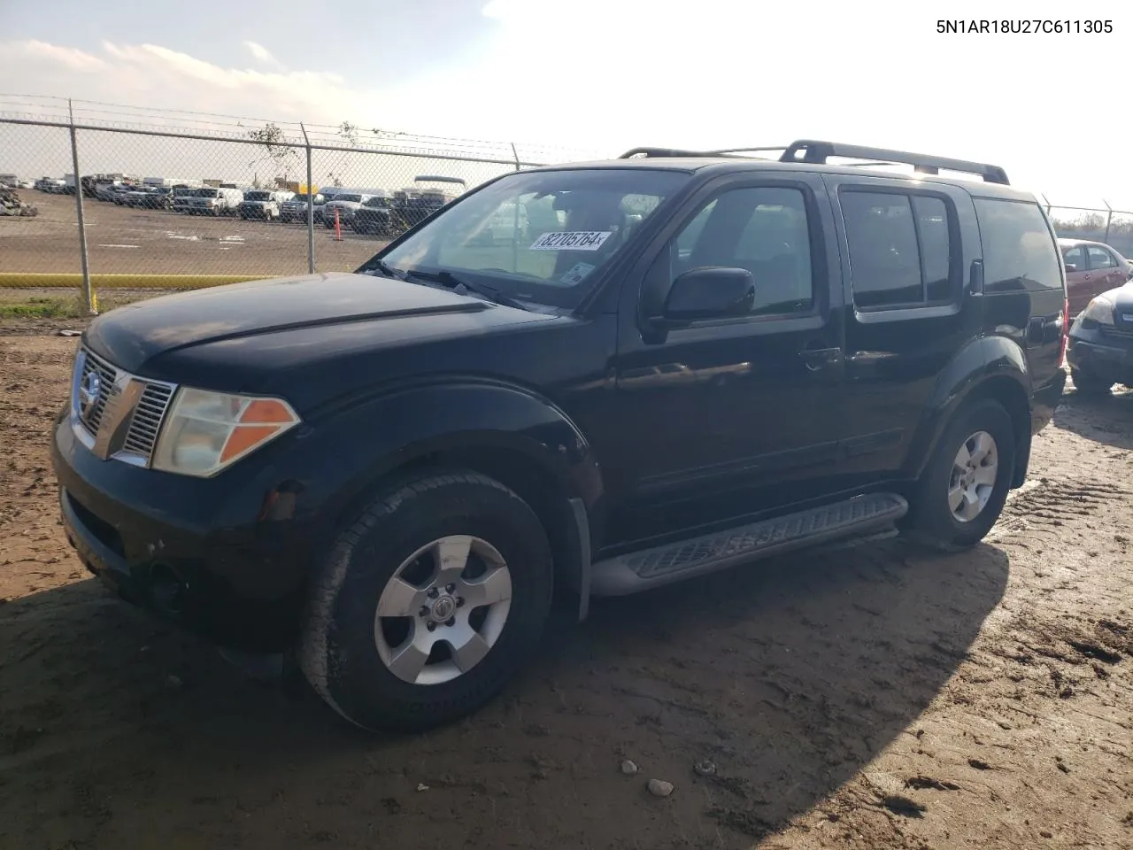 2007 Nissan Pathfinder Le VIN: 5N1AR18U27C611305 Lot: 82705764