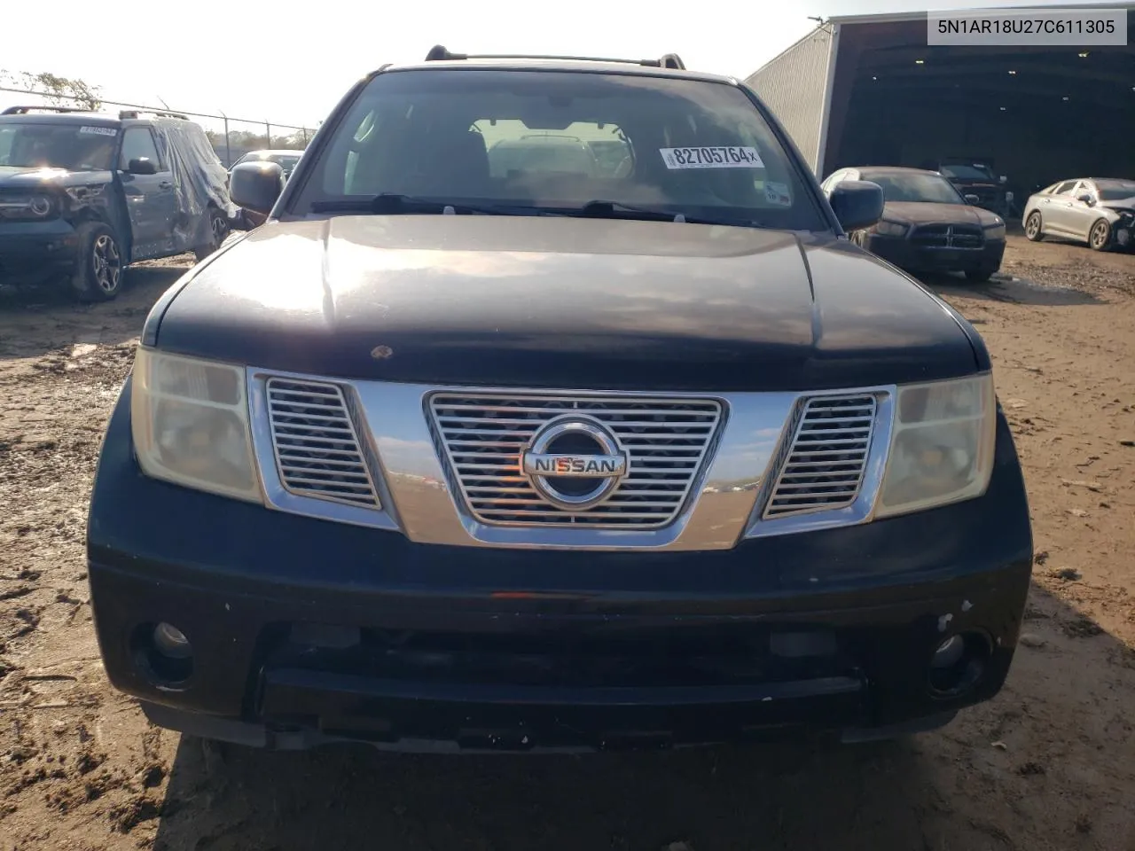 2007 Nissan Pathfinder Le VIN: 5N1AR18U27C611305 Lot: 82705764