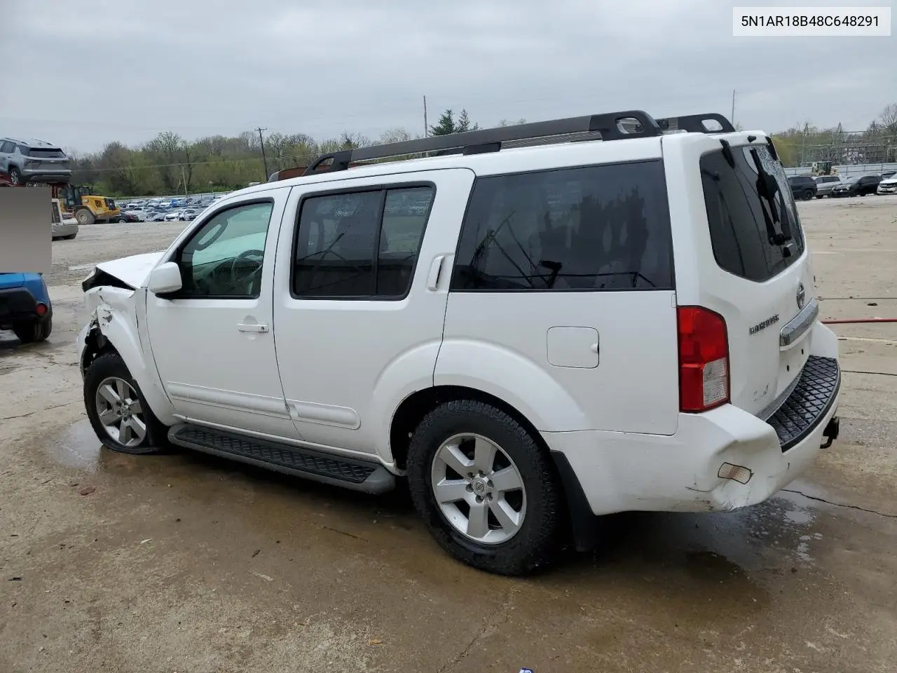 2008 Nissan Pathfinder S VIN: 5N1AR18B48C648291 Lot: 52523445
