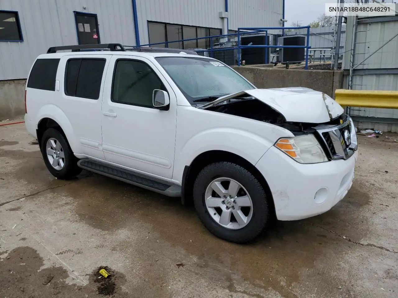 2008 Nissan Pathfinder S VIN: 5N1AR18B48C648291 Lot: 52523445