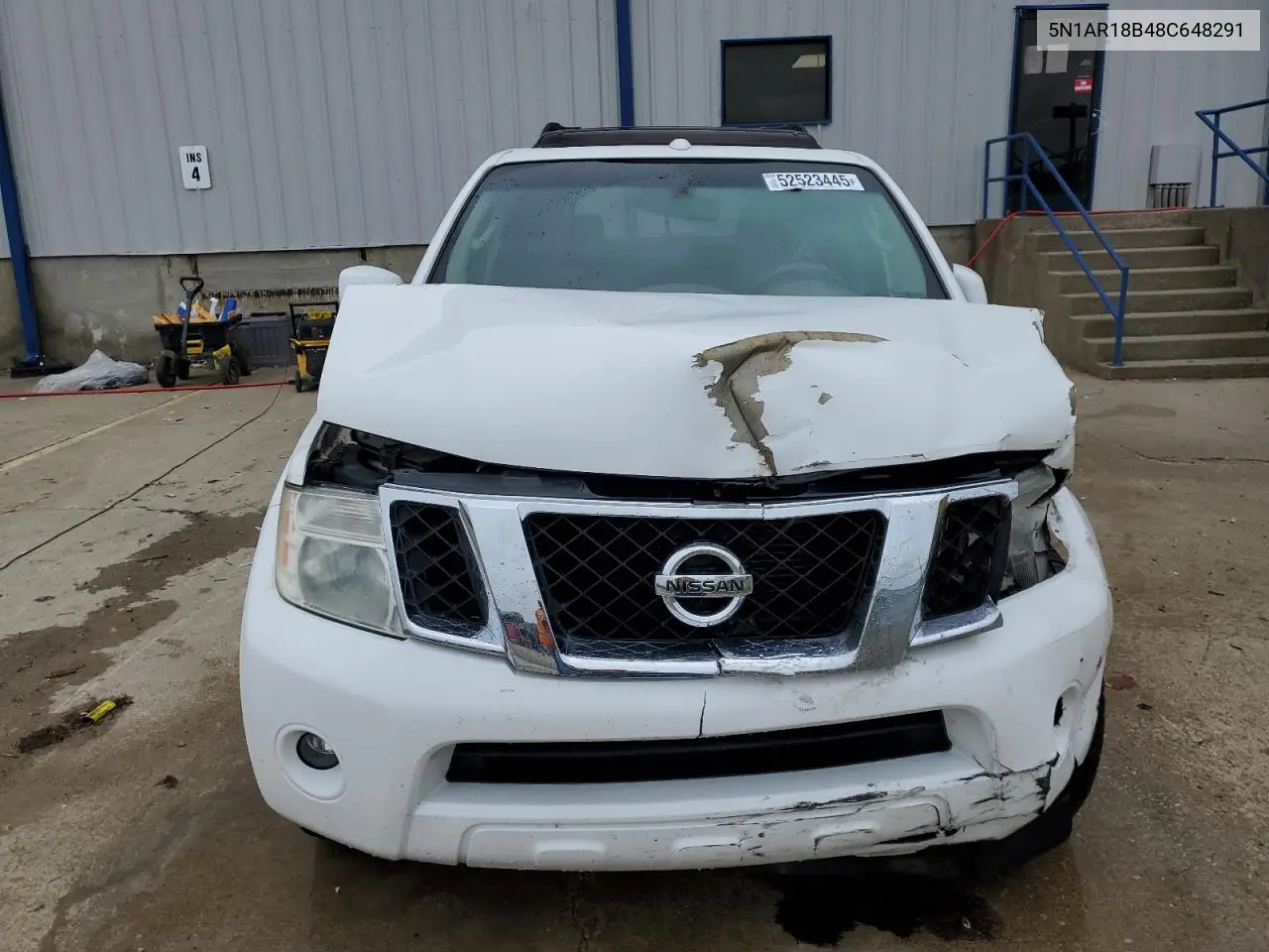 2008 Nissan Pathfinder S VIN: 5N1AR18B48C648291 Lot: 52523445