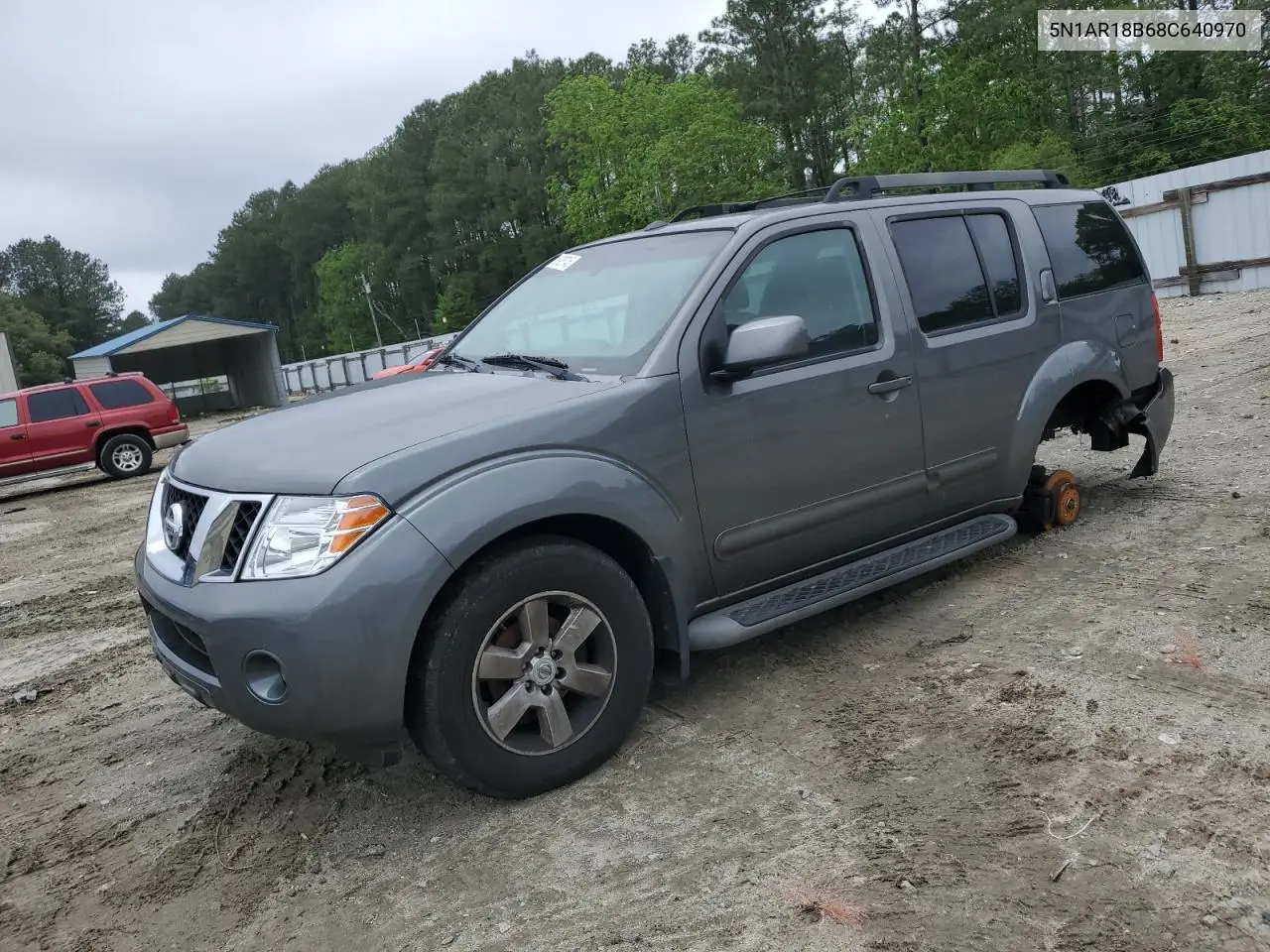 2008 Nissan Pathfinder S VIN: 5N1AR18B68C640970 Lot: 55920745